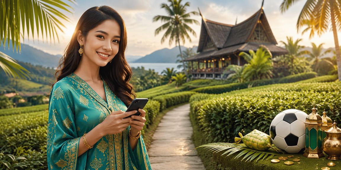 Pengguna Sarawak bermain baccarat dalam talian semasa perayaan Hari Raya